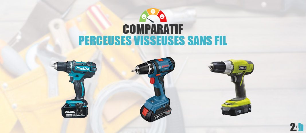 comp-perceuses comparatif perceuses visseuses sans fil