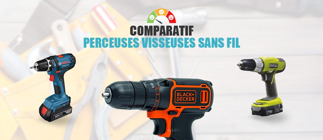 comparatif perceuses visseuses