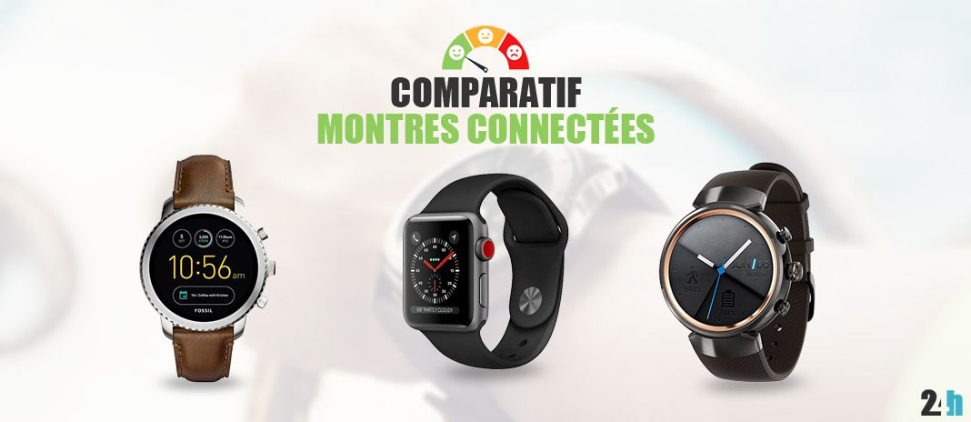 comparatif montres connectees