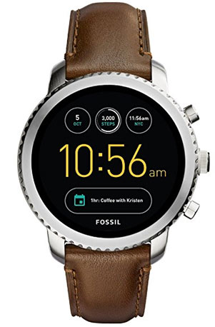 montre fossil connectee