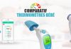 comparatif thermometres bebe