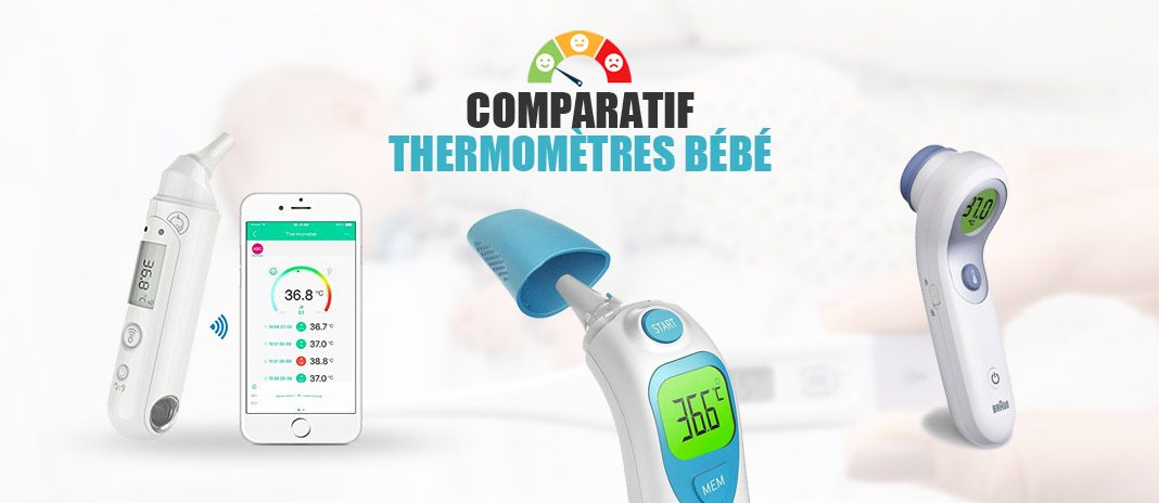 comparatif thermometres bebe