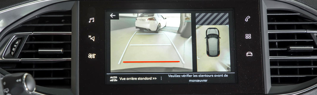 ecran controle radar auto