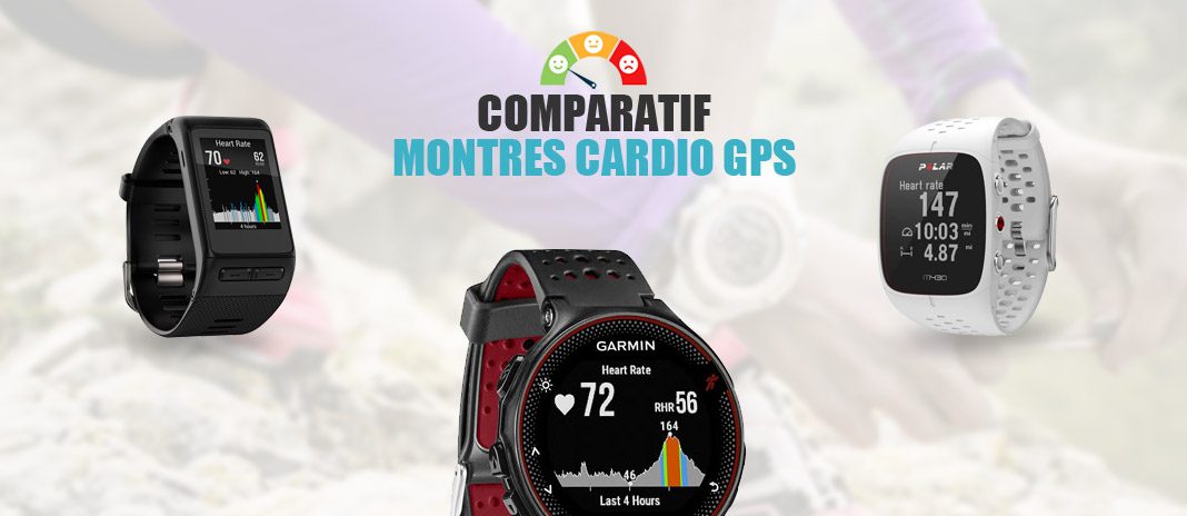 comparatif montres cardio gps