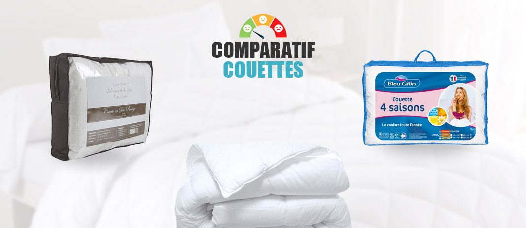 comparatif couettes