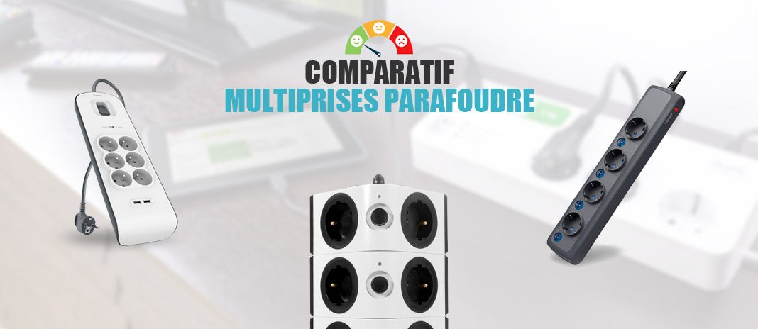 Tour Multiprise Électriques KOOSLA 4000W-16A 12 Prises 6 Ports USB