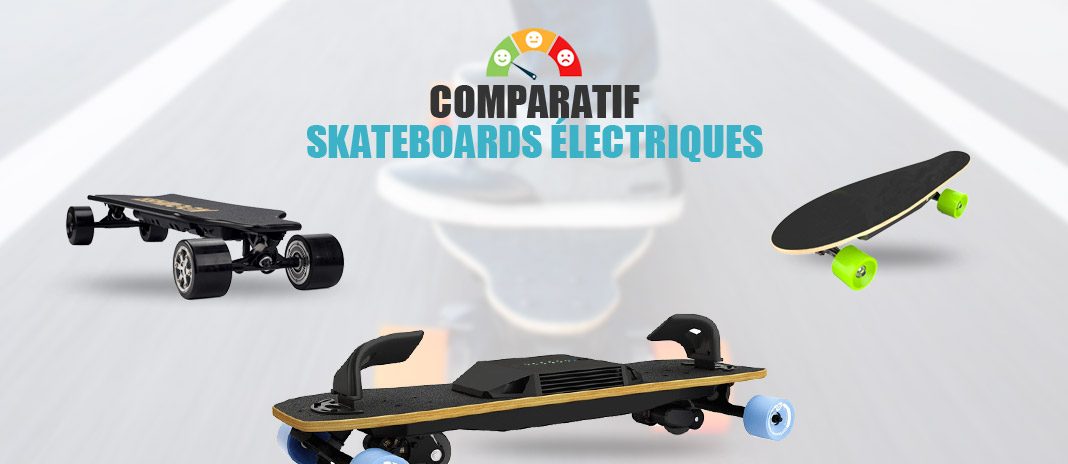 comparatif skateboards electriques