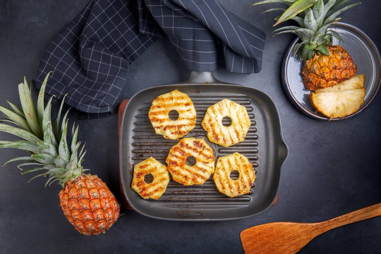 ananas à la plancha